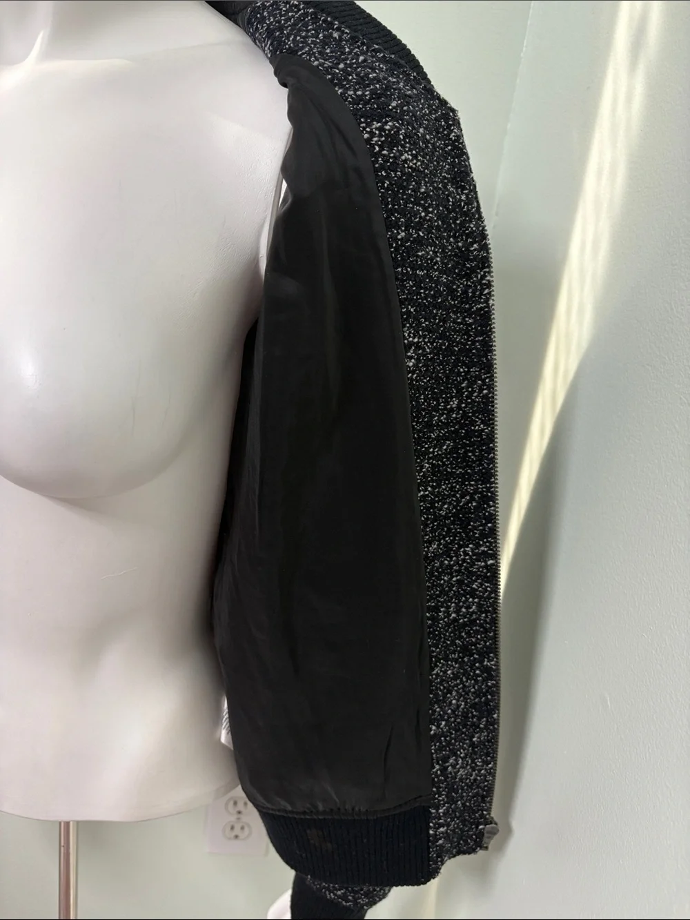J. Crew lined zip